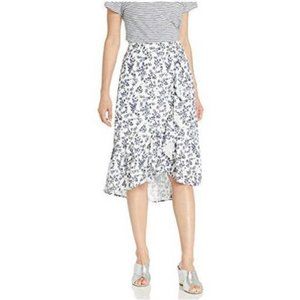 NWT Kensie Nostalgic Blooms Midi Skirt Size L